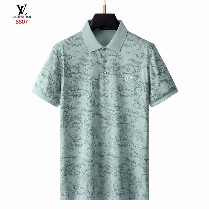 Louis Vuitton POLO shirts men-LV11636